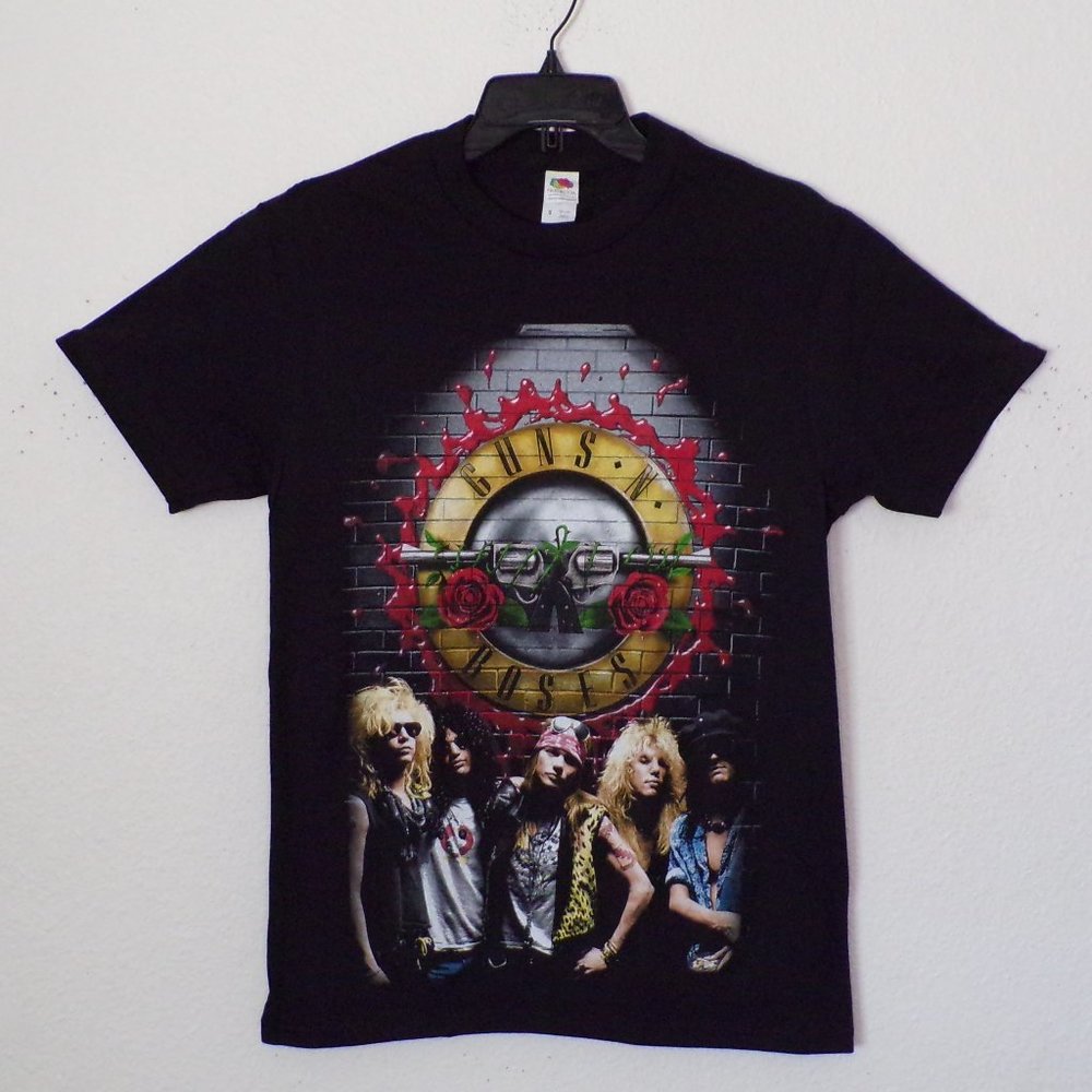 Guns N Roses Band Photo Graphic T-Shirt – Small–3XL